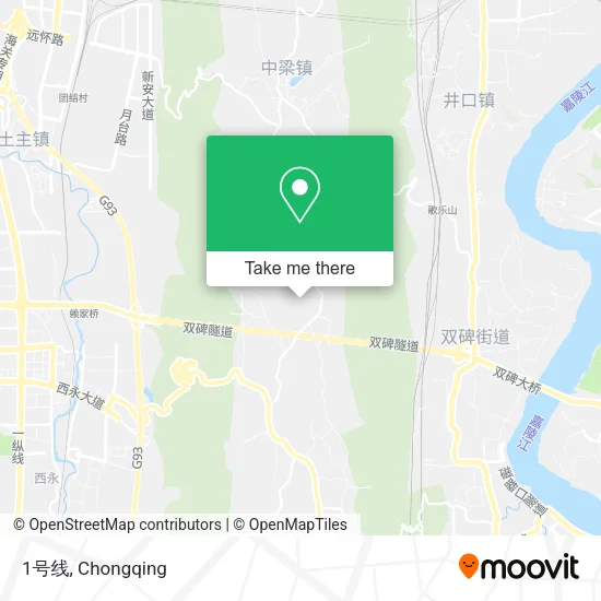 1号线 map