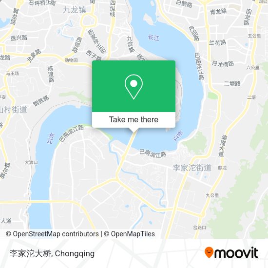 李家沱大桥 map