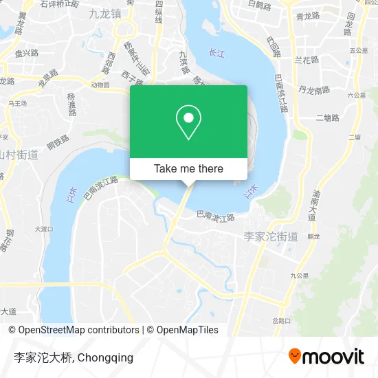 李家沱大桥 map