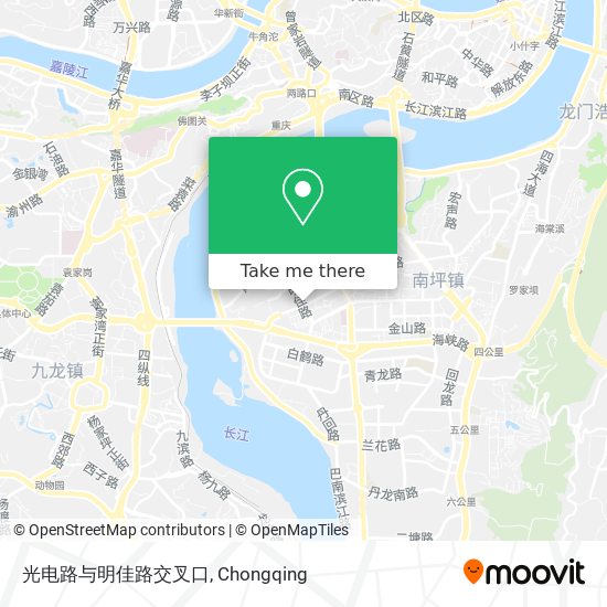 光电路与明佳路交叉口 map