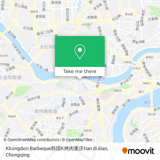 Kkongdon Barbeque韩国K烤肉重庆tian di dian map