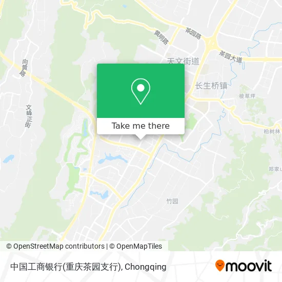 中国工商银行(重庆茶园支行) map
