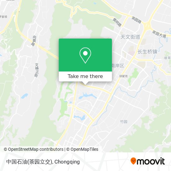 中国石油(茶园立交) map