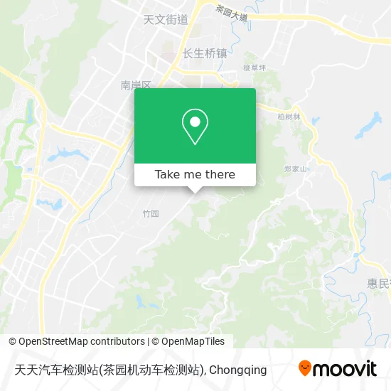 天天汽车检测站(茶园机动车检测站) map