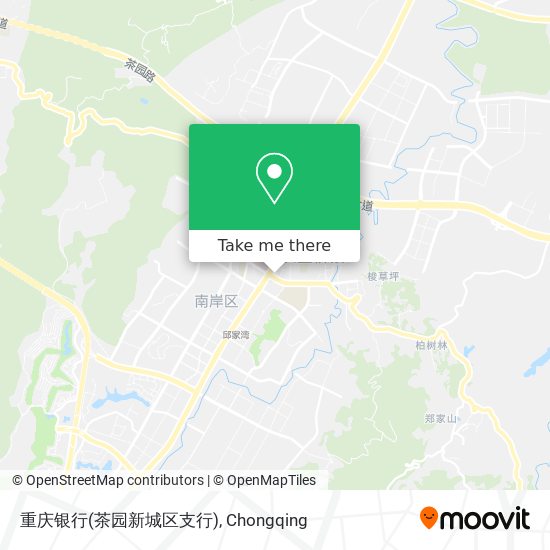 重庆银行(茶园新城区支行) map