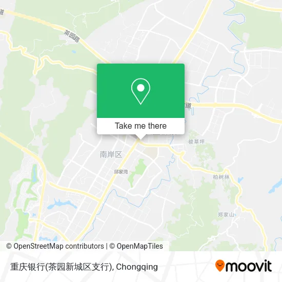 重庆银行(茶园新城区支行) map