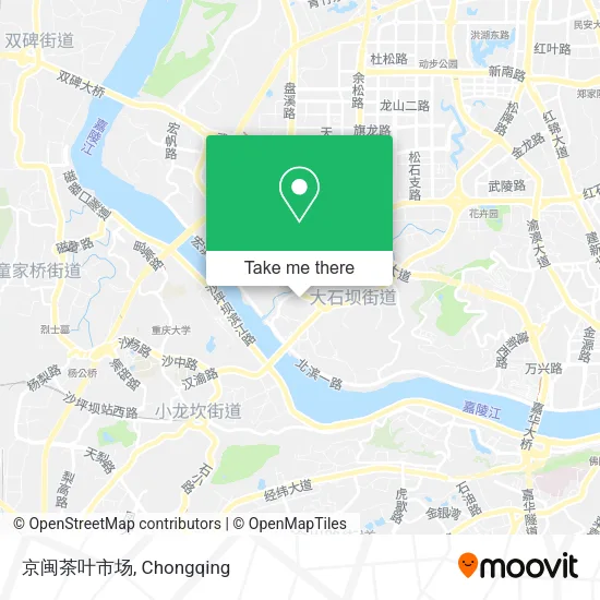 京闽茶叶市场 map