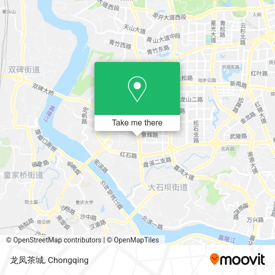 龙凤茶城 map