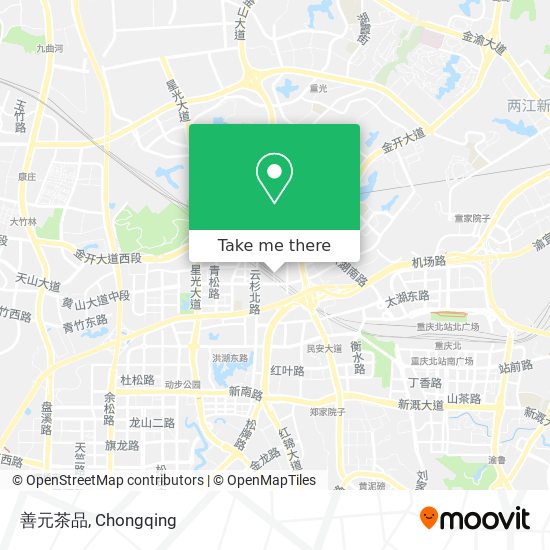 善元茶品 map