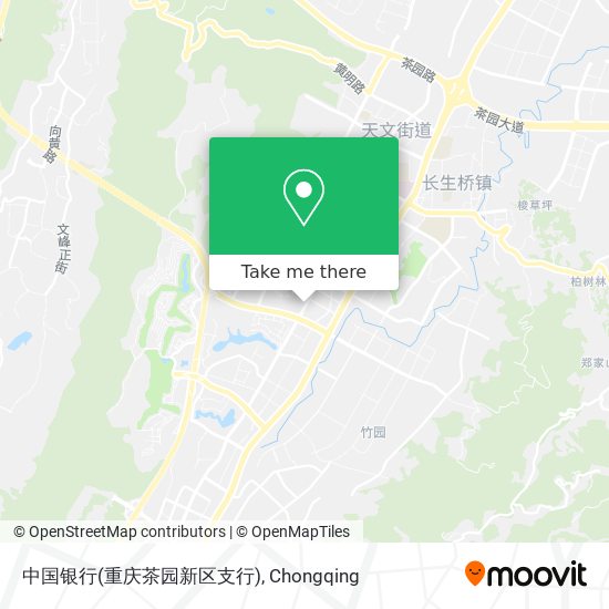 中国银行(重庆茶园新区支行) map