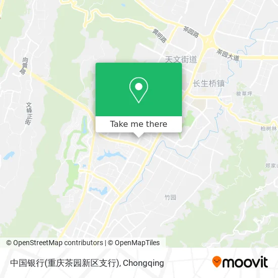 中国银行(重庆茶园新区支行) map