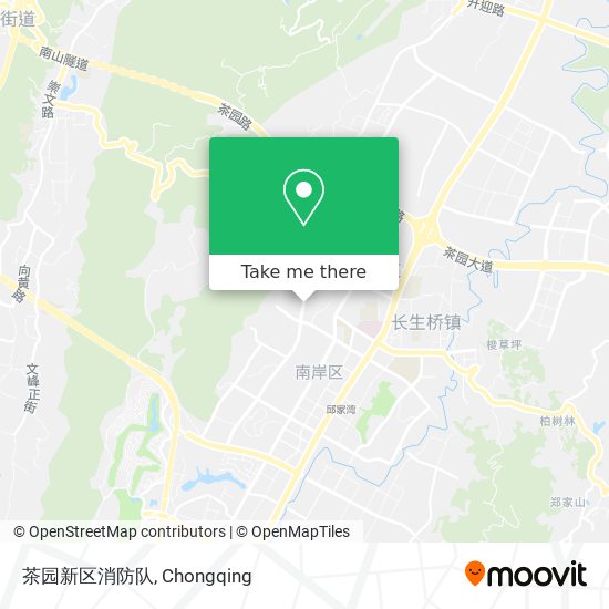 茶园新区消防队 map