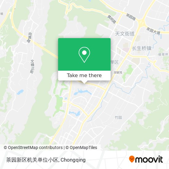 茶园新区机关单位小区 map
