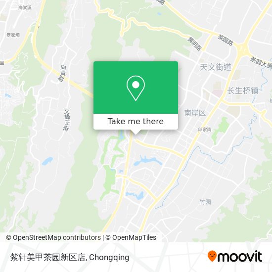 紫轩美甲茶园新区店 map