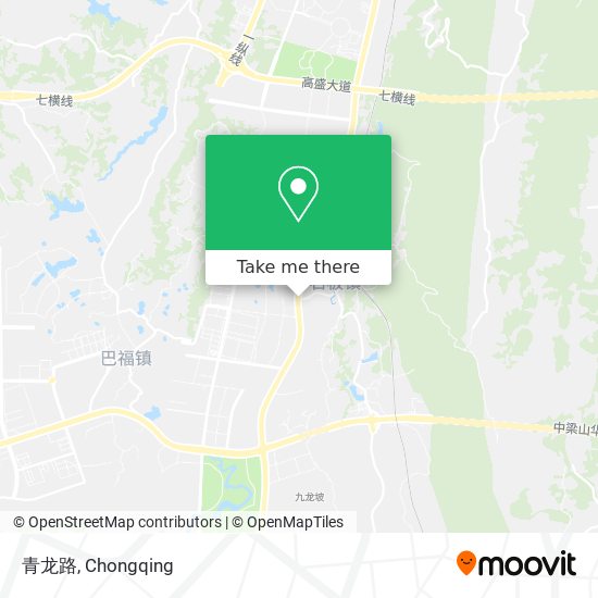 青龙路 map