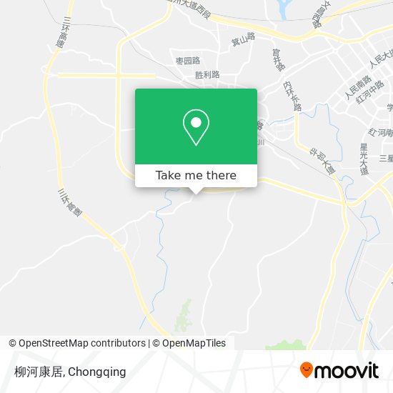 柳河康居 map