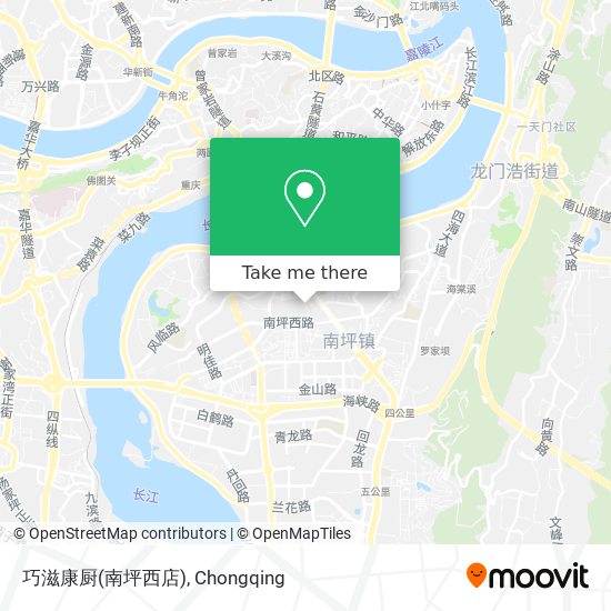巧滋康厨(南坪西店) map