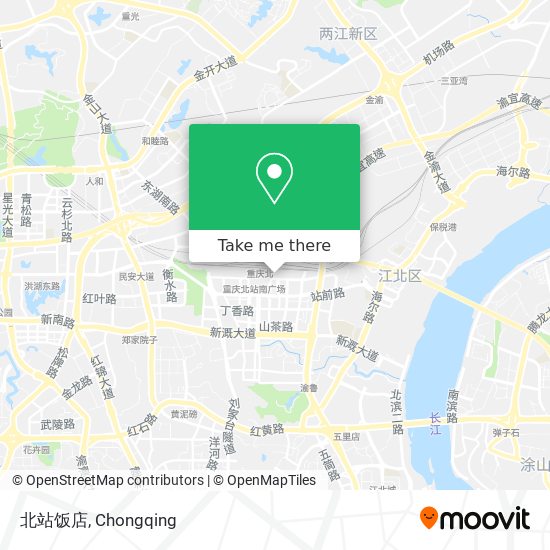 北站饭店 map