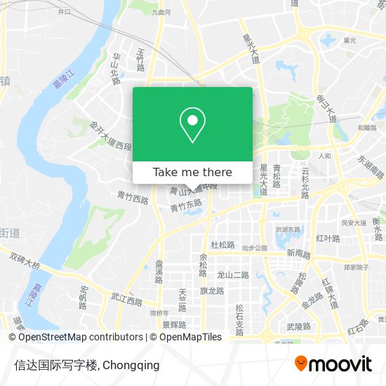信达国际写字楼 map