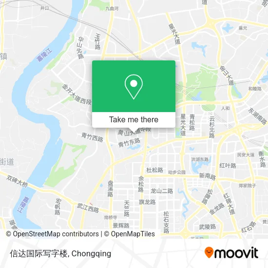 信达国际写字楼 map