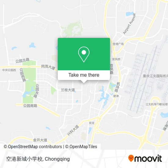 空港新城小学校 map