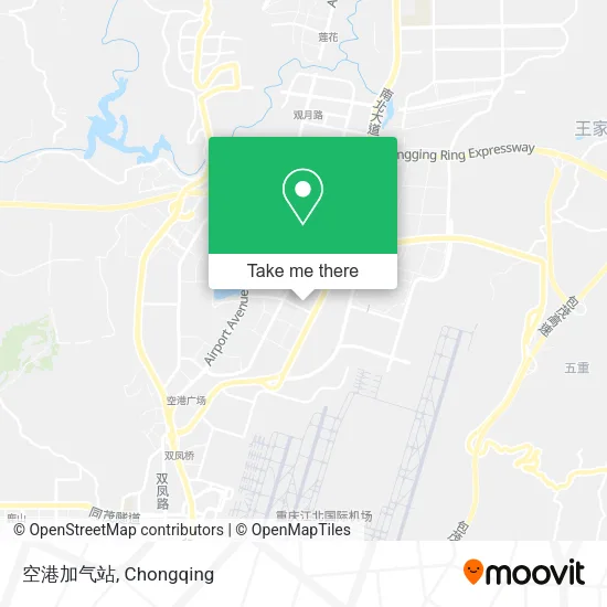 空港加气站 map