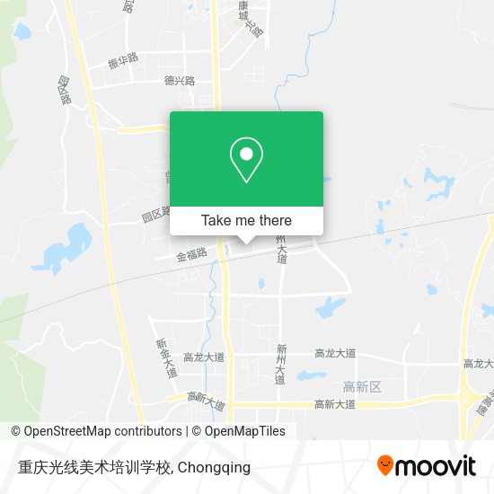 重庆光线美术培训学校 map