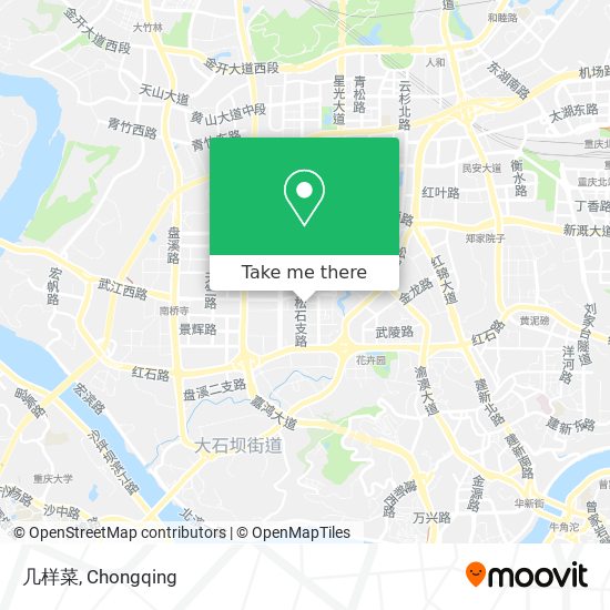 几样菜 map