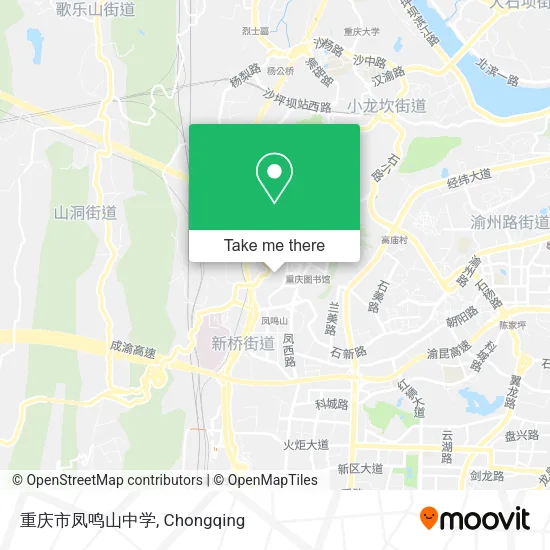 重庆市凤鸣山中学 map