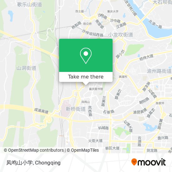 凤鸣山小学 map