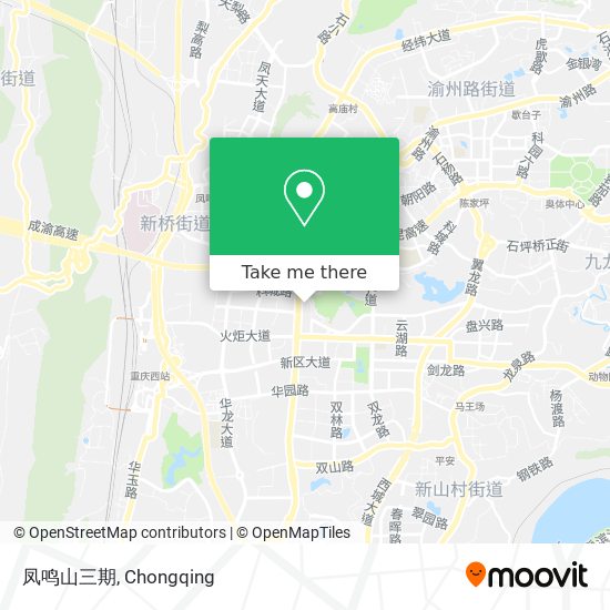 凤鸣山三期 map