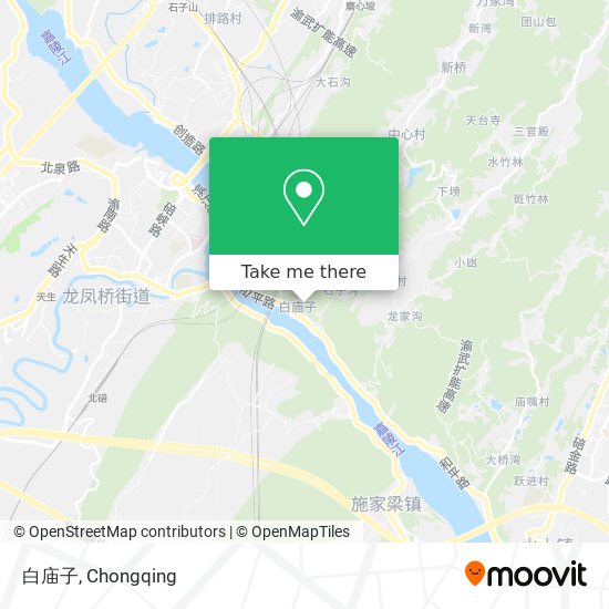 白庙子 map