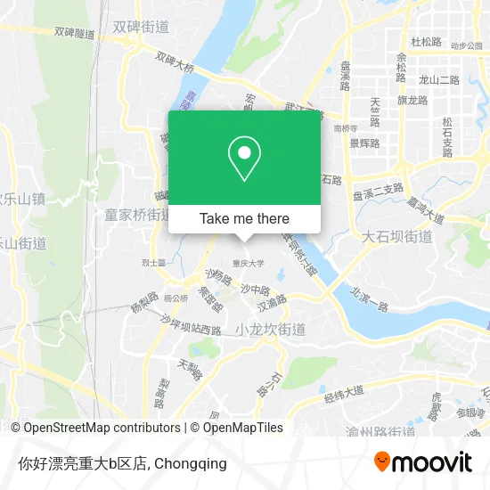 你好漂亮重大b区店 map