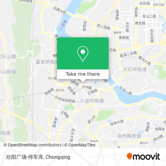 欣阳广场-停车库 map