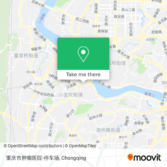 重庆市肿瘤医院-停车场 map