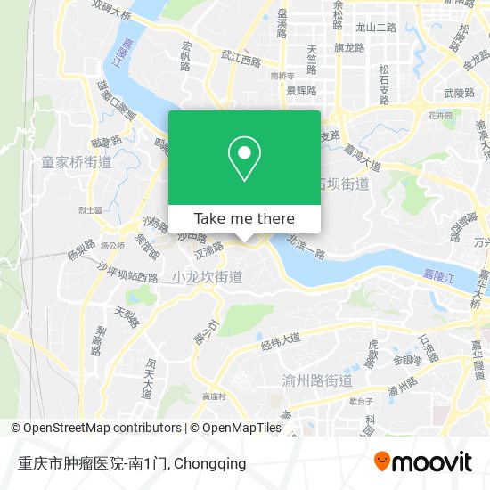 重庆市肿瘤医院-南1门 map