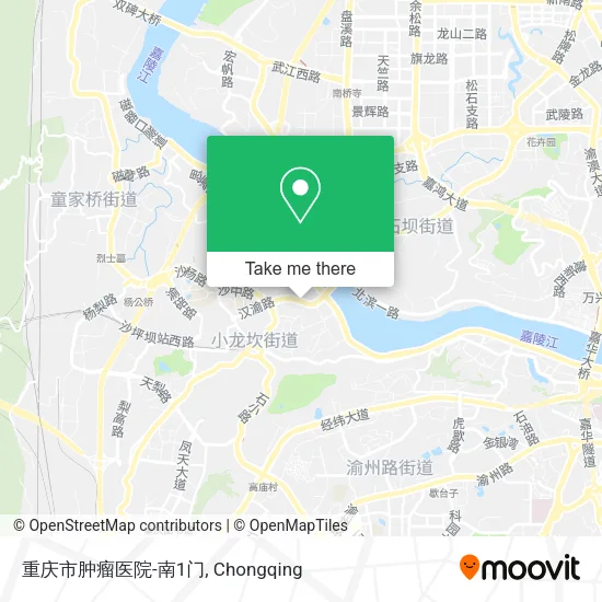 重庆市肿瘤医院-南1门 map