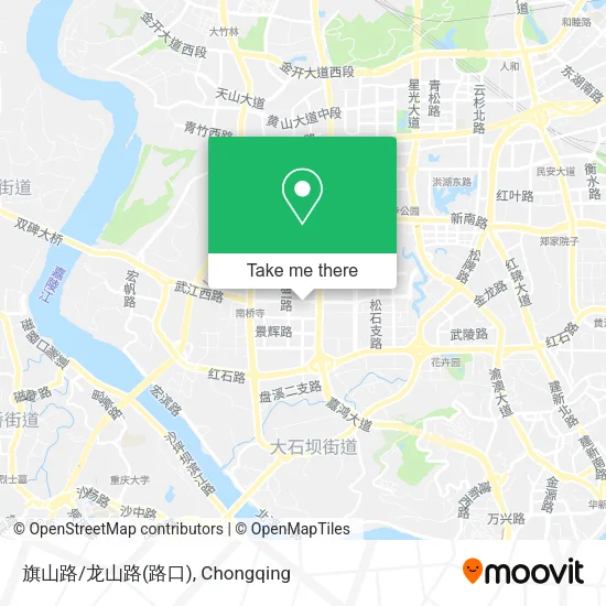 旗山路/龙山路(路口) map