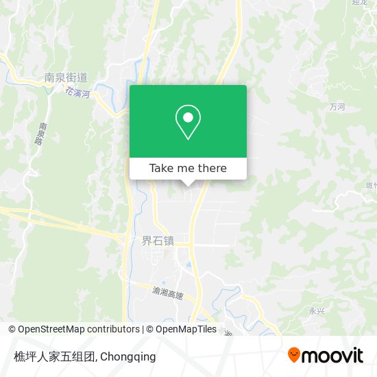 樵坪人家五组团 map