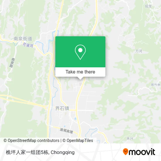 樵坪人家一组团5栋 map