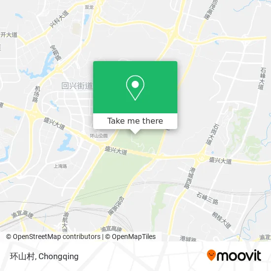环山村 map
