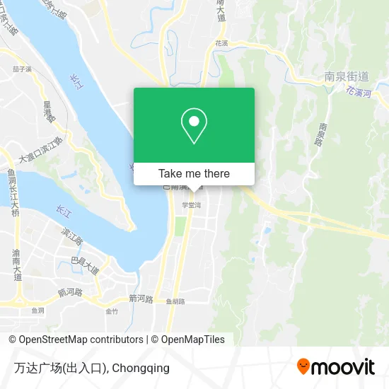 万达广场(出入口) map