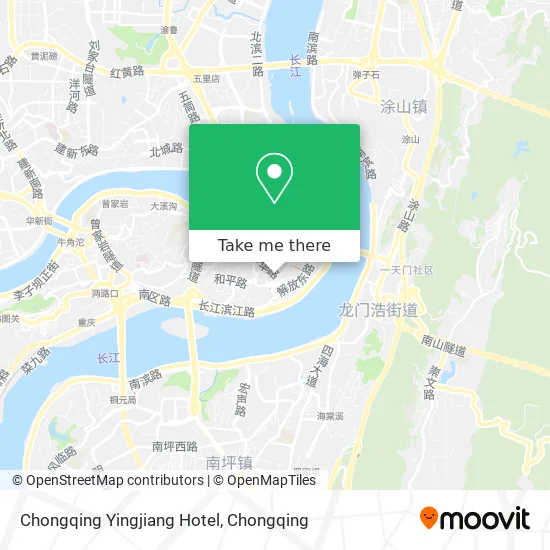 Chongqing Yingjiang Hotel map
