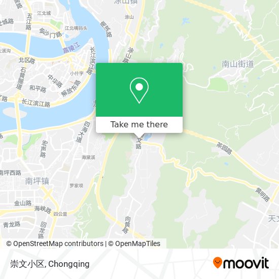崇文小区 map