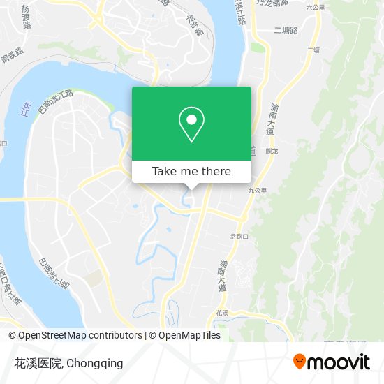 花溪医院 map
