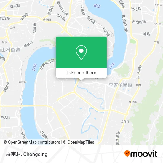 桥南村 map