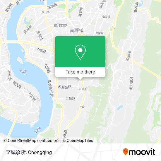 至城诊所 map