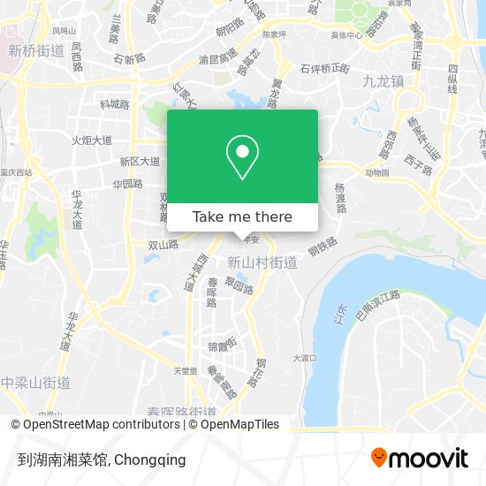 到湖南湘菜馆 map