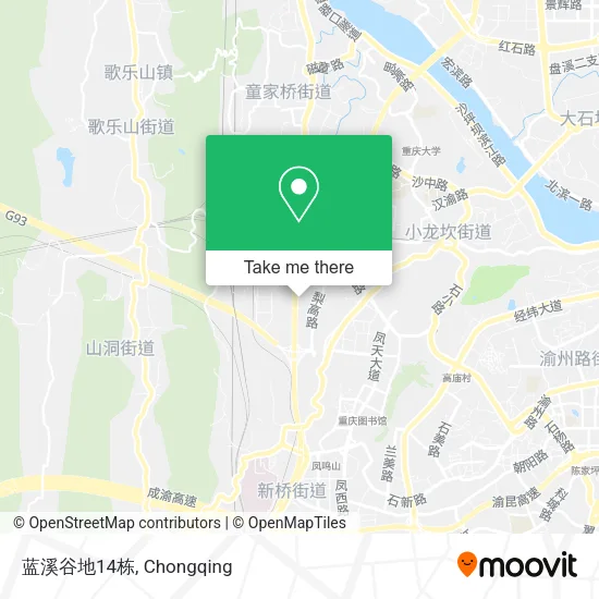 蓝溪谷地14栋 map