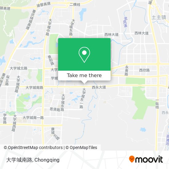 大学城南路 map